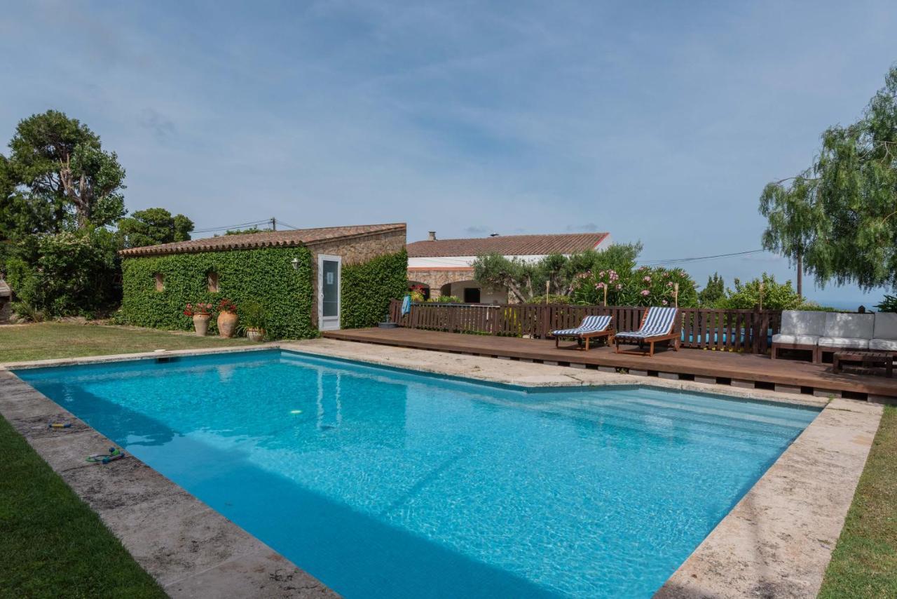 Romantic Modern Apartment Private Swimming Pool 5 Min Walk From Begur Centre Exterior photo